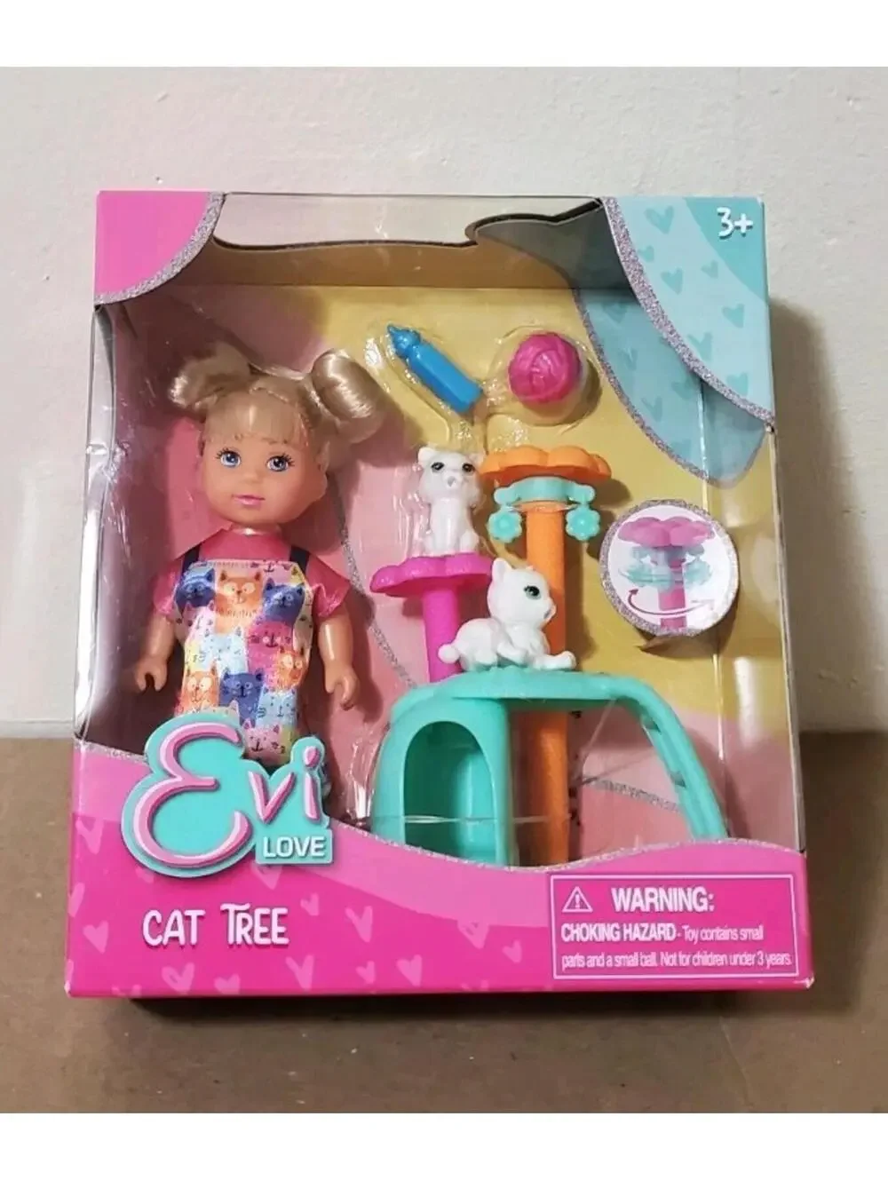 Evi Love Cat Tree Doll Playset Simba Brand New Sealed Cats Kittens Toy Set